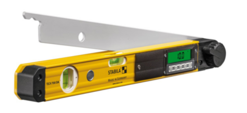Stabila TECH 700 DA Digitale Elektronische Hoekzoeker 2-libel 0,5mm/m Nauwkeurigheid 45cm