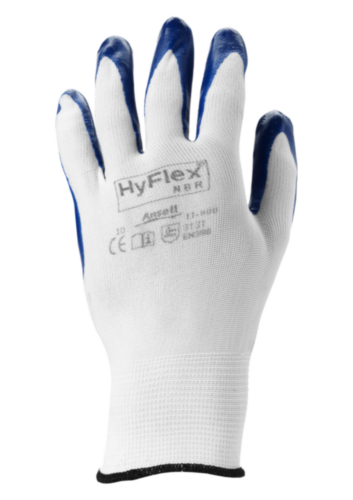 ANSE HANDS HYFLEX 11-900 BL NTRL P/PR, 9