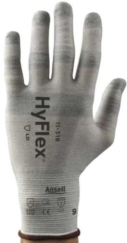 ANSE HANDSCH HYFLEX 11-318 GRIJS, 9