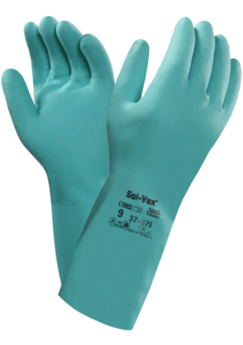 Ansell Chemical resistant gloves Solvex 37-675 SIZE 9