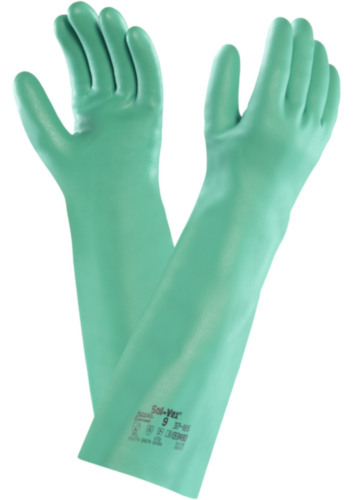 Ansell Chemical resistant gloves Nitrile Solvex 37-185 SIZE 10