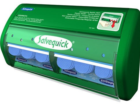 Salvequick Band aid dispenser 23X12X5,5