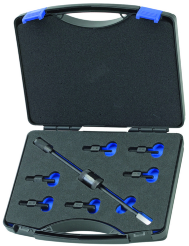 Gedore 1.81/K-12 Thread Adaptor Set in Plastic Case 11-Piece