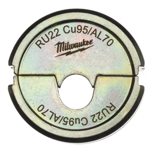 Milwaukee Sans fil Crimping die RU22 CU95/AL70