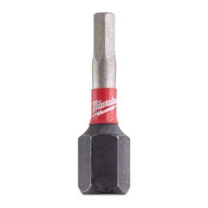 Milwaukee Sockwave Impact Duty Hexagonal Screwdriver Bit 3mm 1/4" Hex 25mm