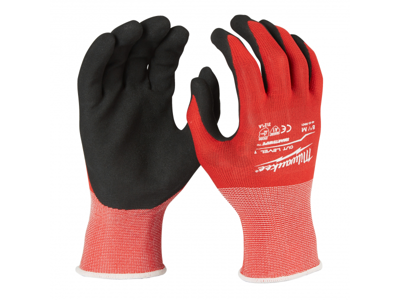 Milwaukee Working gloves CLASS 1 M/8