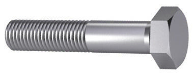 Hexagon head bolt MF DIN 960 Steel Plain 10.9