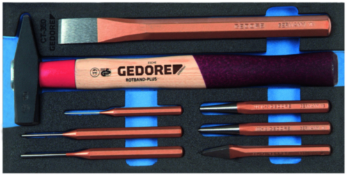 Gedore EI-1500 CT1-350 L Check Tool Module for 2309041 Chisel Set Black 158 x 310 x 35mm