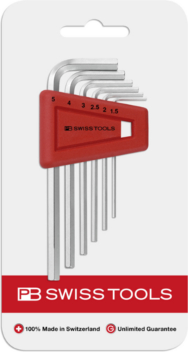 PB Swiss Allen head wrench set PB 210.H-5 CN