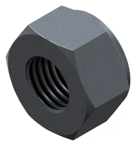 Hexagon nut for double end stud with reduced shank DIN 2510 NF Steel 25CrMo4+QT (1.7218) Plain