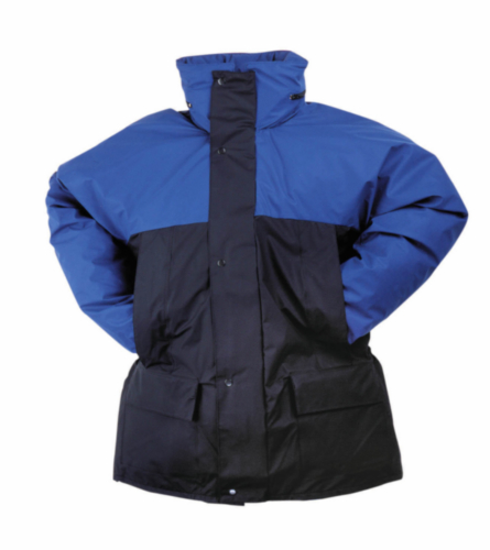 Sioen Rain jacket Amsterdam 4899 Navy blue/Cornflower blue XL