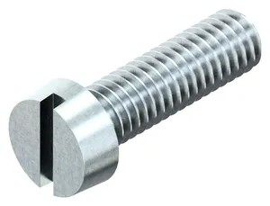 Slotted cheese head screw DIN 84 Steel Zinc plated 8.8