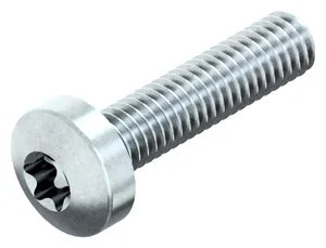 Hexalobular socket raised cheese head screw ISO 14583 Steel Zinc plated 8.8