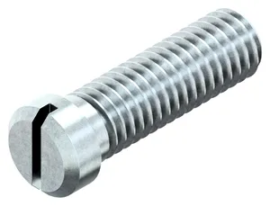 Slotted pan head screw small head DIN 920 Steel Zinc plated 5.8