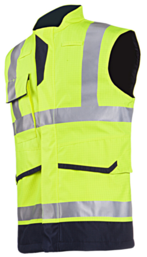 SIOE GILET MATEL 7321 JAUNE/BLEU FLU XXL