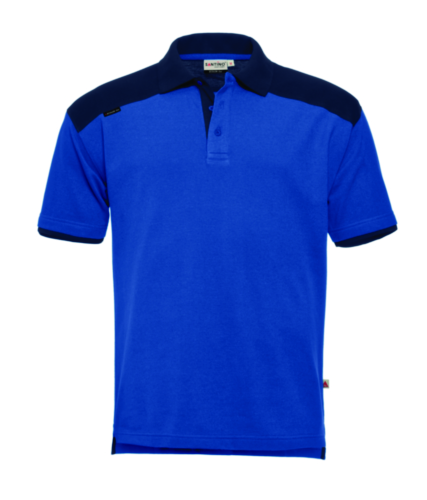 Santino T-shirt Tivoli Cornflower blue/Navy blue XL