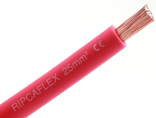 RIPC-50M-25FLEXRED BATTERY CABLE