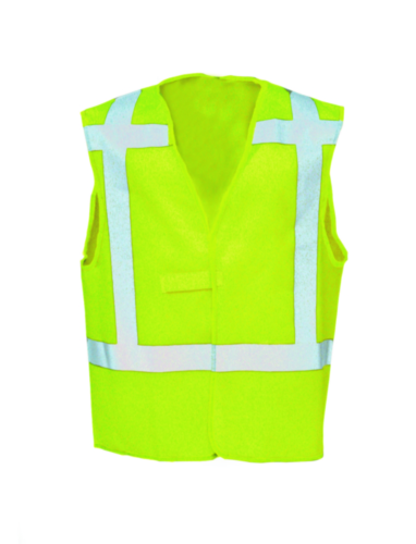 Sioen High visibility traffic vest Carpi 9042 Fluorescent yellow L