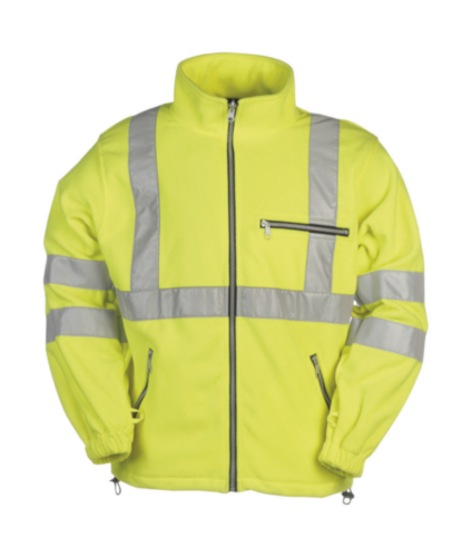 Sioen High visibility fleece jacket Reims 131Z Fluorescent yellow M