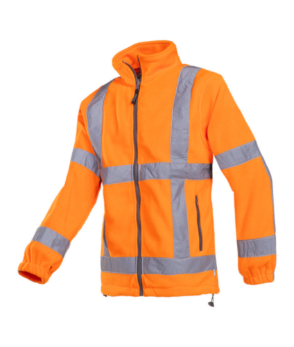 Sioen High visibility fleece jacket Berkel 353A Fluorescent orange M