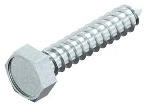 Tornillo autorroscante hexagonal DIN 7976 C Acero Cincado