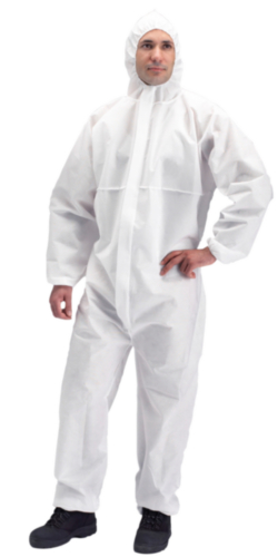 Fabory Disposable coverall Polypropylene White L