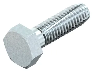 Hexagon head thread cutting screw DIN 7513 A Steel Zinc plated