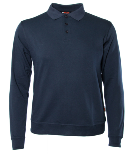 M-Wear Polo sweater 6140 Marineblauw 3XL