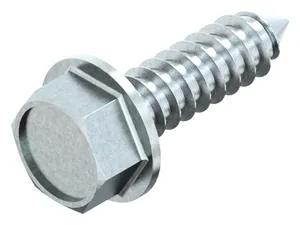 Parafuso autorroscante cabeça sextavada e falsa anilha DIN ≈6928 C Aço Zincado ST5,5X13MM