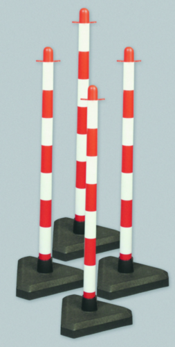 Brady Demarcation poles Red/White 3,5kg 4 pieces