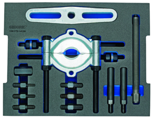 Gedore EI-1100 CT2-1.41/2A gereedschapsmodule voor 2927292 scheider- en trekkerset schuim zwart