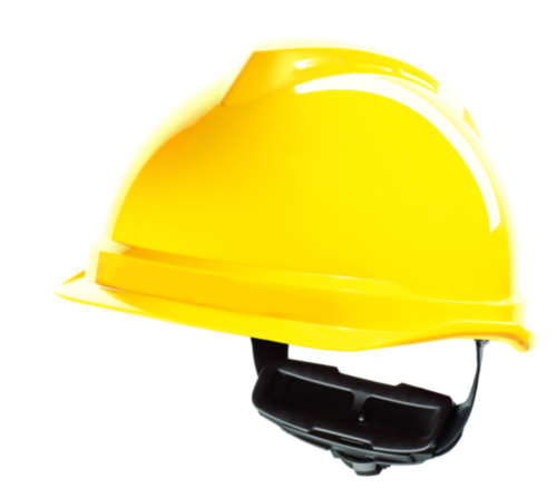 MSA Safety helmet V-Gard 4-point textile 520 Yellow YELLOW