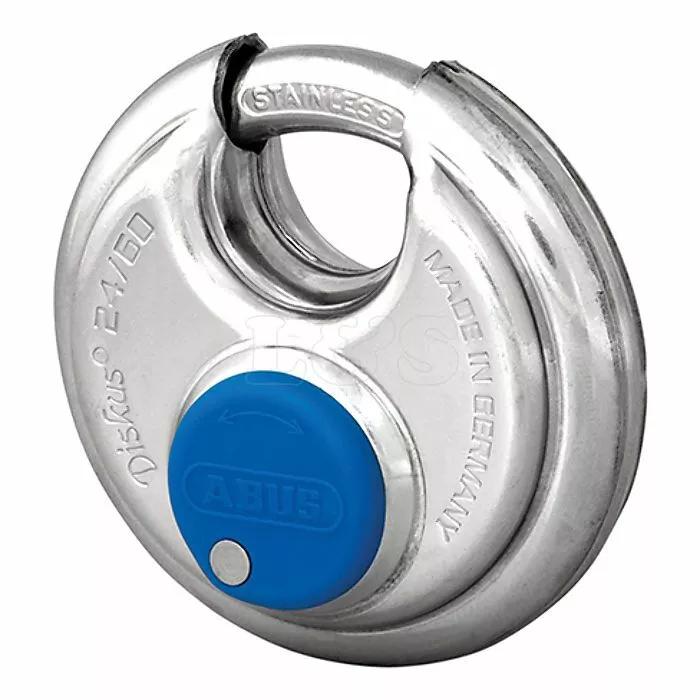 Abus lakat 60mm st.st. 24ib/60