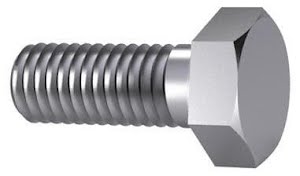 Hexagon head screw ISO 4017 Steel Zinc plated 8.8