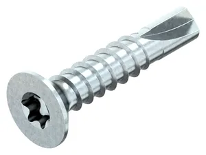 Self-drilling screw countersunk head ttap® DIN ≈7504 O Steel Zinc plated