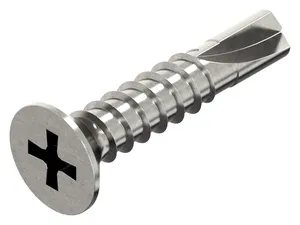 SPEDEC Self-drilling cross recessed countersunk head screw DIN 7504 O-H Stainless steel A2