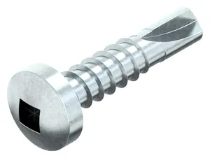 Self-drilling pan head screw with SR-recess DIN ≈7504 M Steel Zinc plated