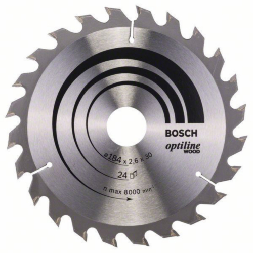 Bosch Circular saw blade OPTLNE 184X30/16 24T