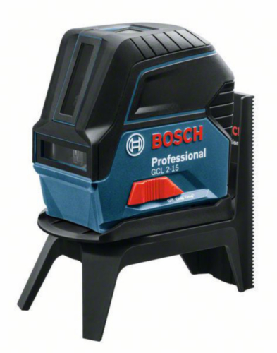 Bosch GCL 2-15 Combilaser in Draagtas Rode bundel 15m ±0,3mm/m 3x 1,5V LR6 accu