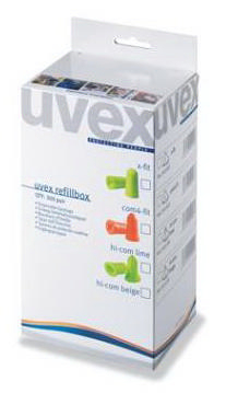 Uvex Earplugs Lime X-FIT