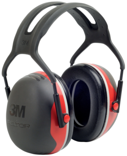 3M Earmuffs PEX3A Peltor X3A Black/Red