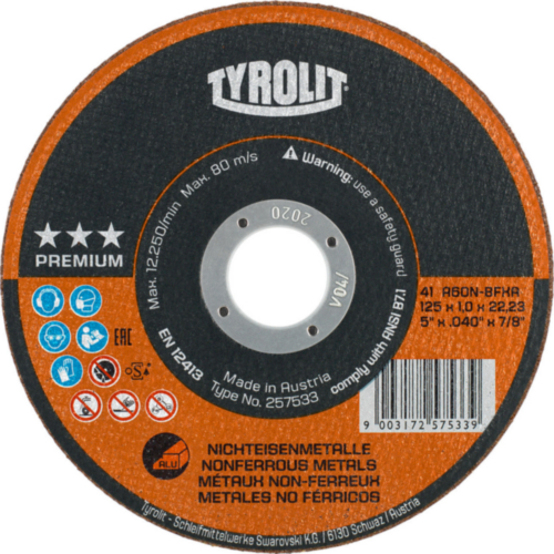 Tyrolit Cutting wheel 32142 230X2,5X22,2