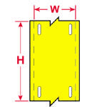 Brady Labels TLS2200 PTL-12-109-YL 100PC