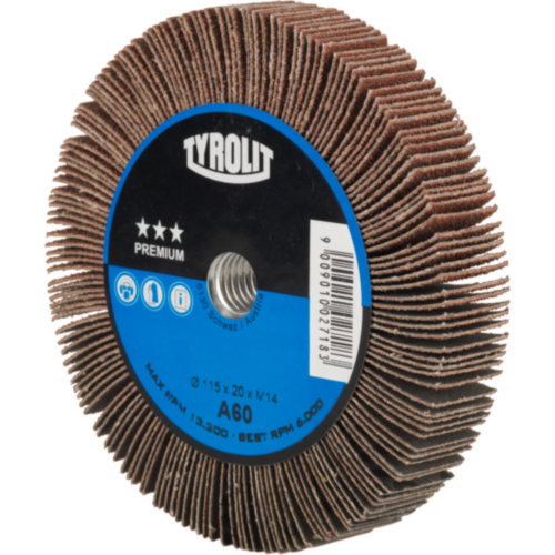 Tyrolit Roue abrasive à lamelles 125X20 M14 60