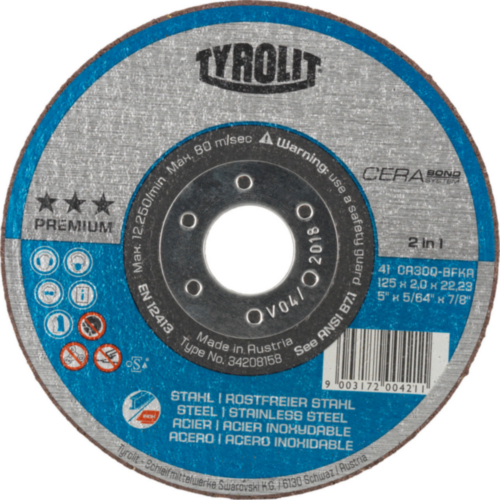 Tyrolit Cutting wheel 125X1,3X22,23