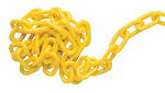 Brady Warning chain B-900 Black/Yellow 25m x 8mm