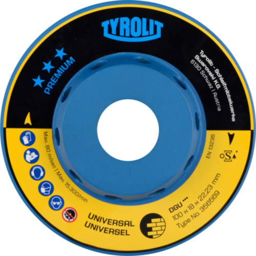 Tyrolit Diamond cup disc 110X18X22,2