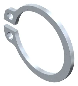 Retaining ring for shafts - normal type DIN 471 Spring steel Zinc Flake