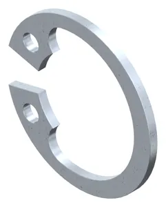 Retaining ring for bores - normal type DIN 472 Spring steel Zinc Flake