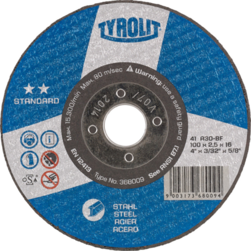 Tyrolit Cutting wheel 367569 125X2,5X22,2